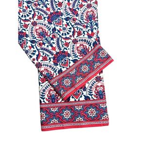 Ann Taylor Loft Marisa Rivera Cotton-Blend Pants – Floral Paisley, Size‎ 14